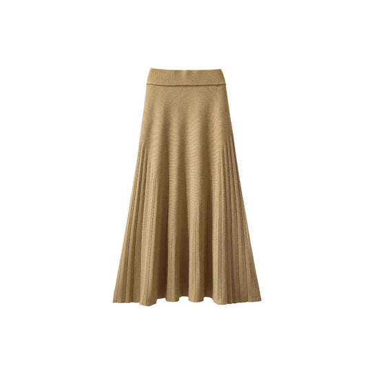 Damen Plissierter Wickelrock Shop Nory