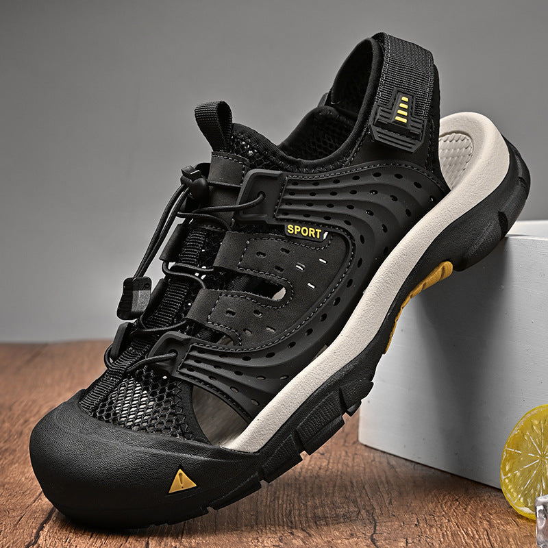 Herren Wassersport-Schuhe mit rutschfester Sohle und atmungsaktivem Obermaterial