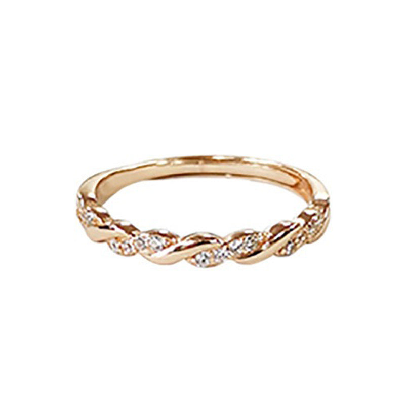 Damen Eleganter, geschwungener Ring aus hochwertigem Material Shop Nory