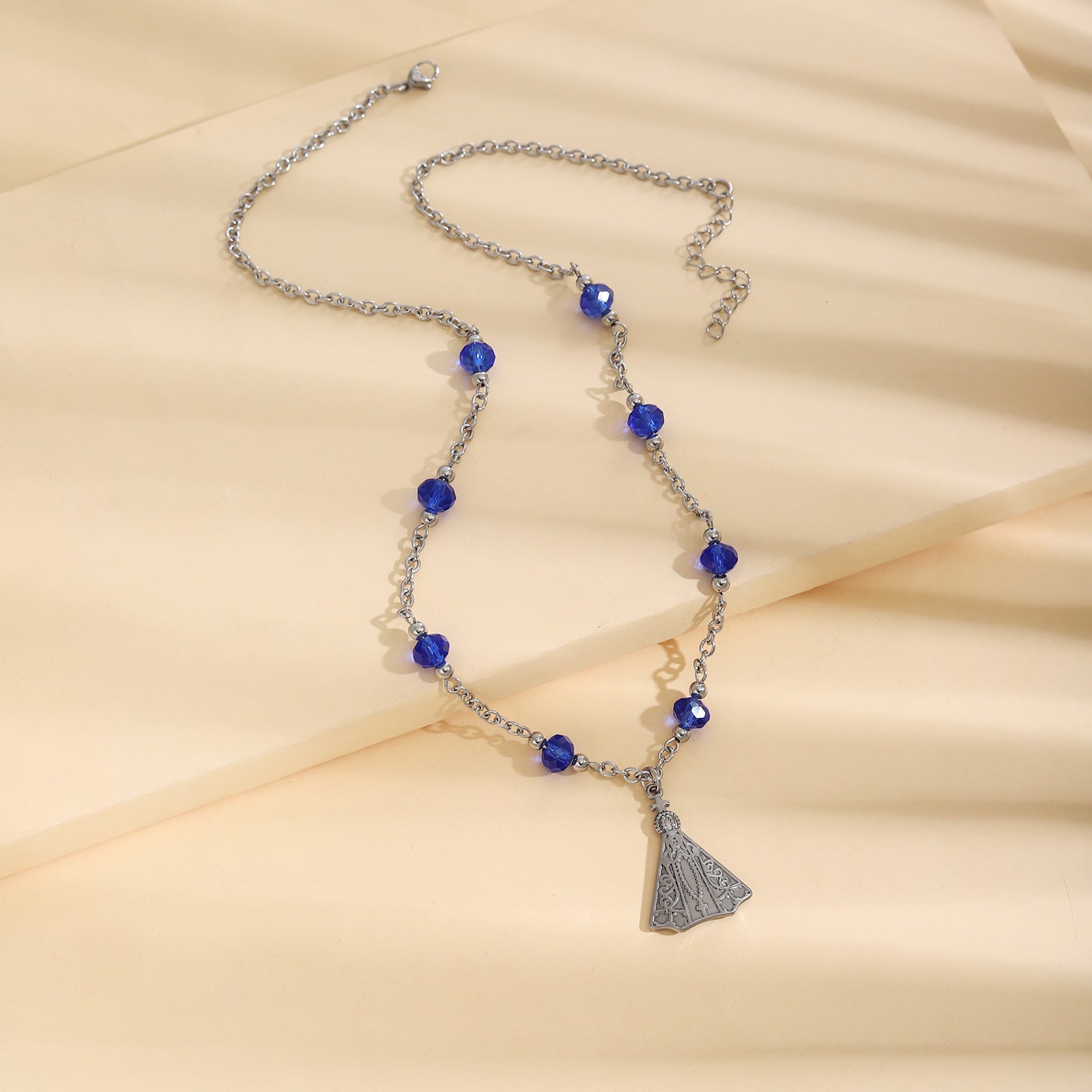 Damen elegante Halskette mit funkelnden Akzenten Shop Nory