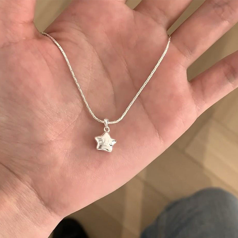 Damen Sternanhänger mit zartem Kettendesign Shop Nory