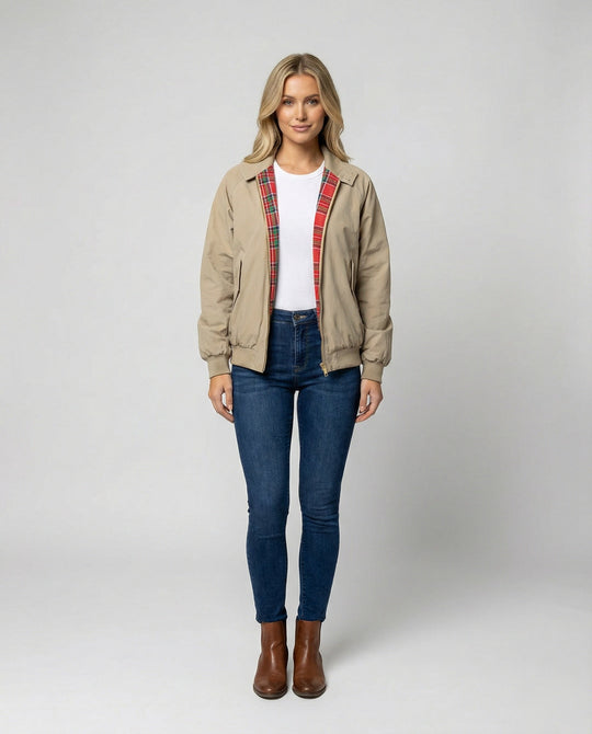 Jacke Khaki Stehkragen Workwear BasShopnoryall Uniform Herbst