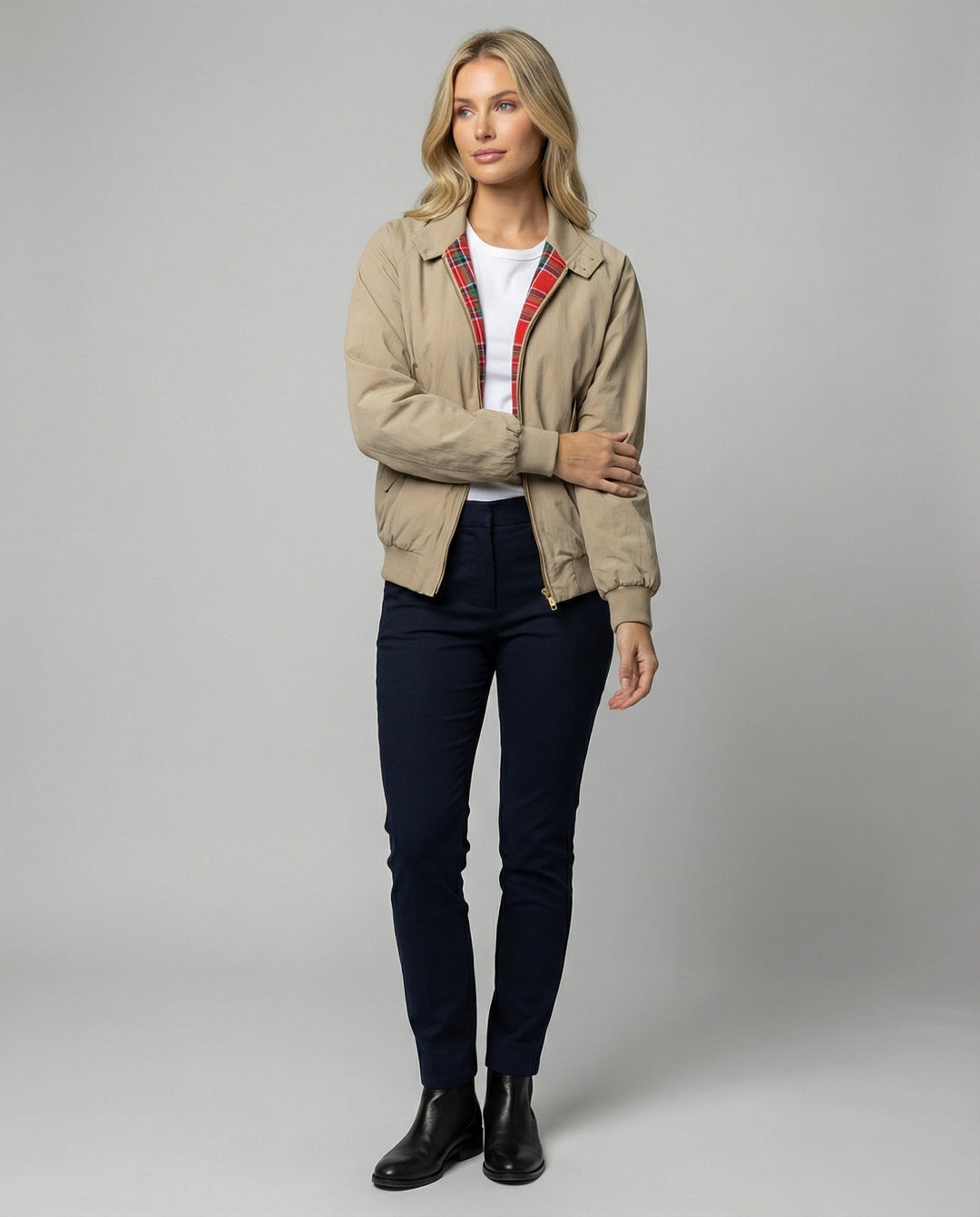 Jacke Khaki Stehkragen Workwear BasShopnoryall Uniform Herbst