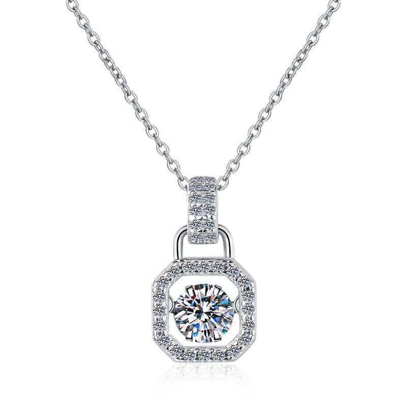 Damen Anhänger mit diamantähnlichem Design Shop Nory