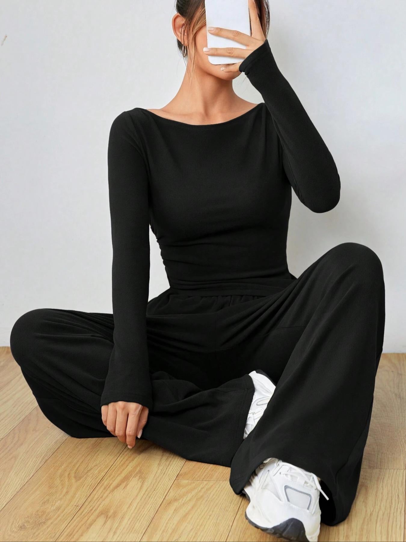 Damen Komfortables Lounge-Set