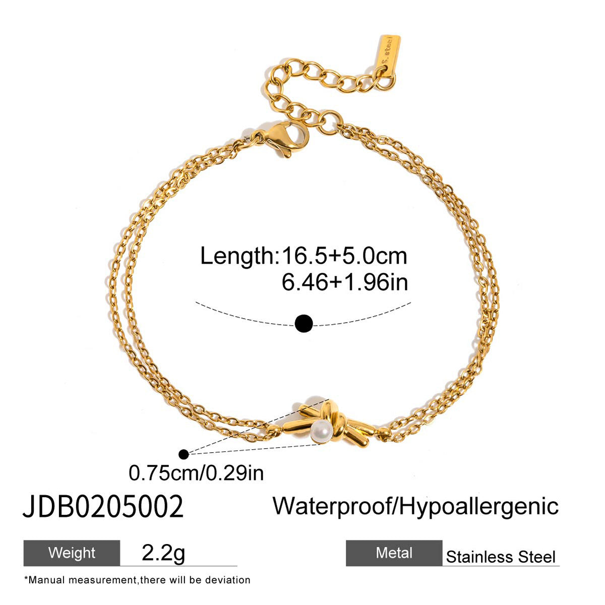 Damen Elegantes Armband mit strahlendem Zirkon und hypoallergener Edelstahlverarbeitung Shop Nory