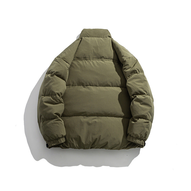 Herren Wattierte Kurz‑Thermojacke mit hohem Stehkragen und verstellbaren Klettbündchen Shop Nory