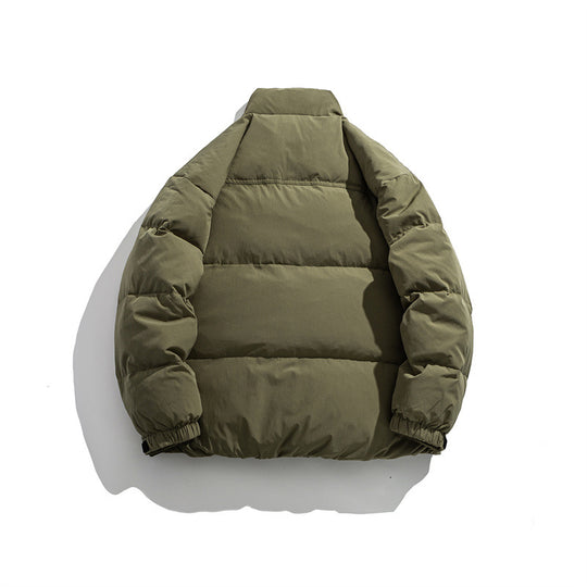 Herren Wattierte Kurz‑Thermojacke mit hohem Stehkragen und verstellbaren Klettbündchen Shop Nory