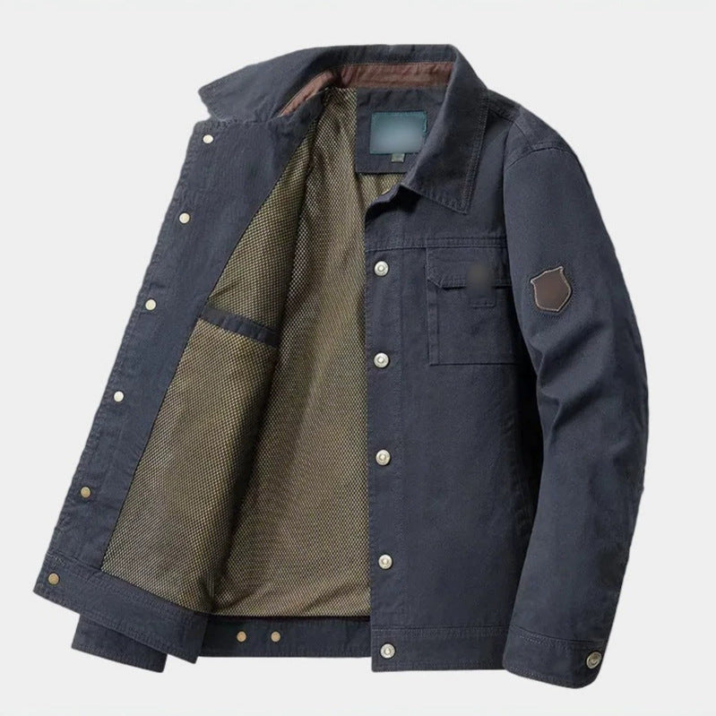 Herren Stilvolle Baumwolljacke