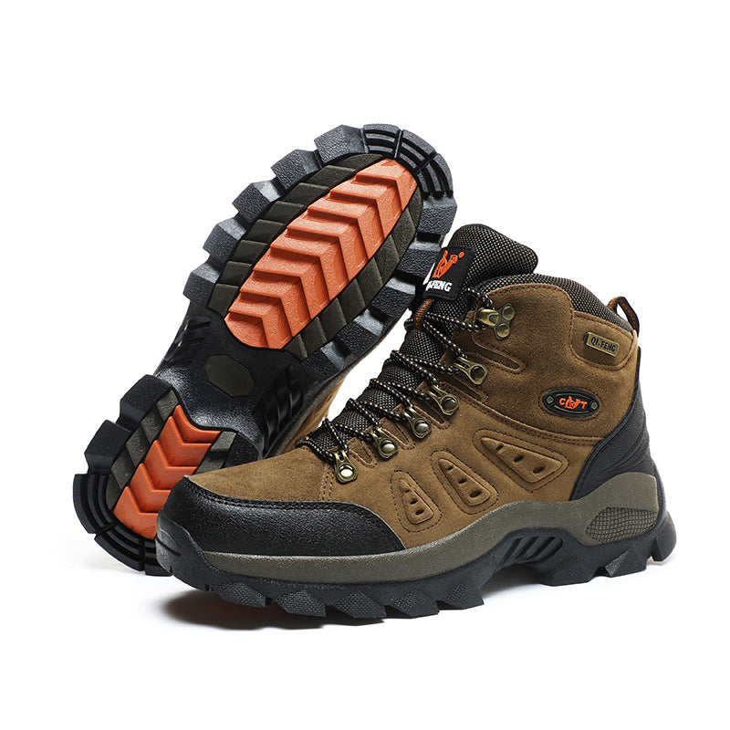 Herren Outdoor-Trekkingstiefel mit rutschfester Sohle und atmungsaktivem Obermaterial