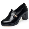 Damen elegante Pumps mit modischem Verschlussdetail