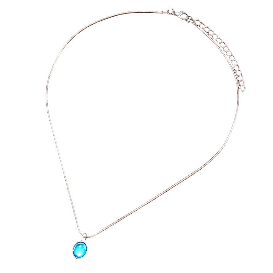 Damen Halskette mit muschelförmigem Anhänger Shop Nory
