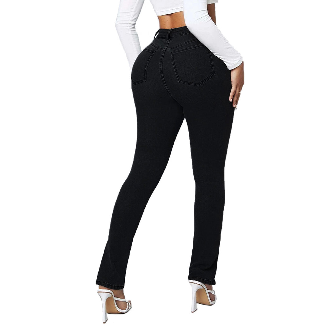Damen Sculpting High-Waist Skinny-Jeans mit Knie-Slits und Knöchel-Reißverschluss Shop Nory