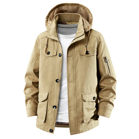 Herren Leichte Outdoor-Jacke mit praktischen Taschen Shop Nory