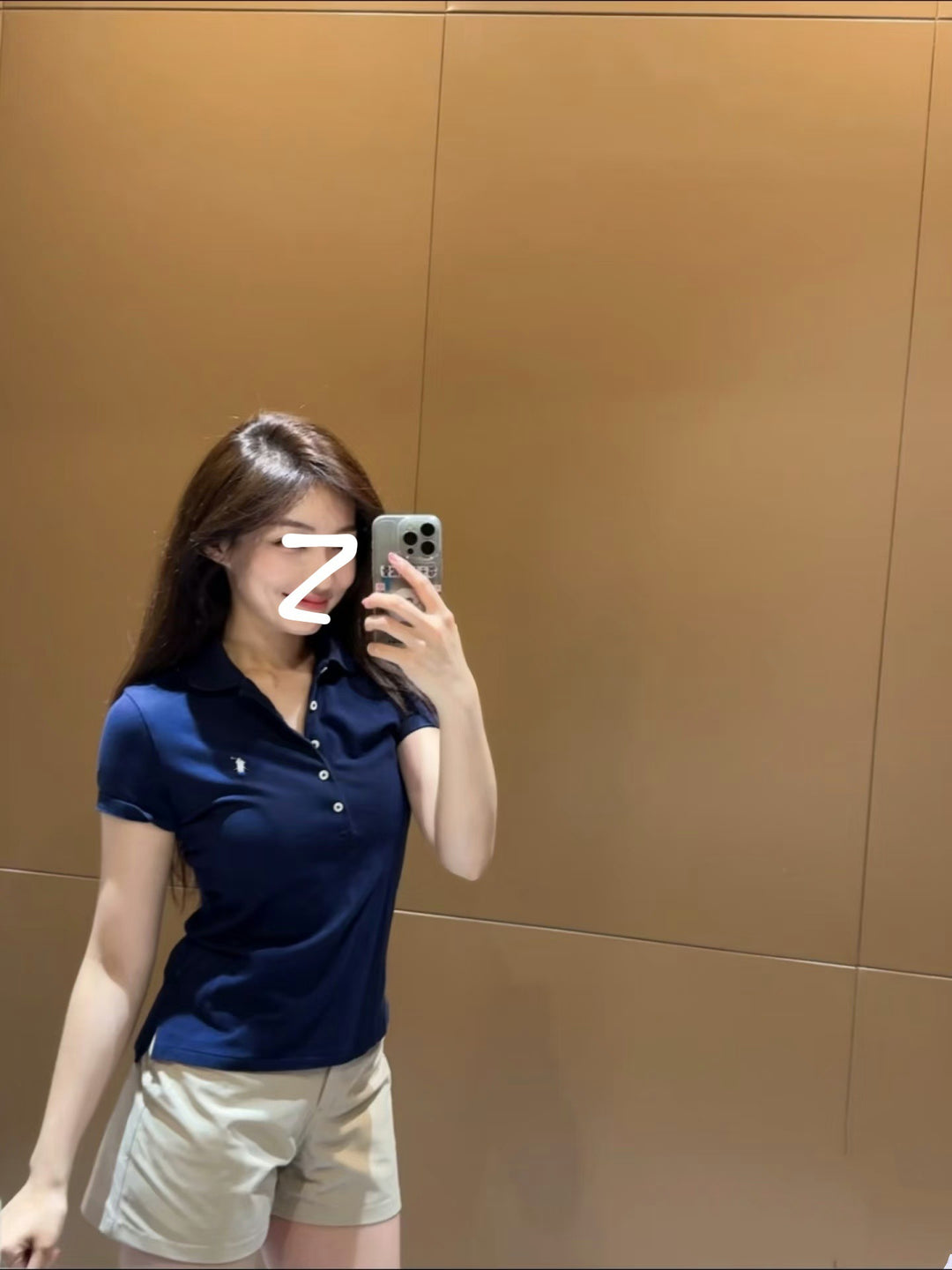 Damen Polo-Shirt mit Knopfleiste Shop Nory