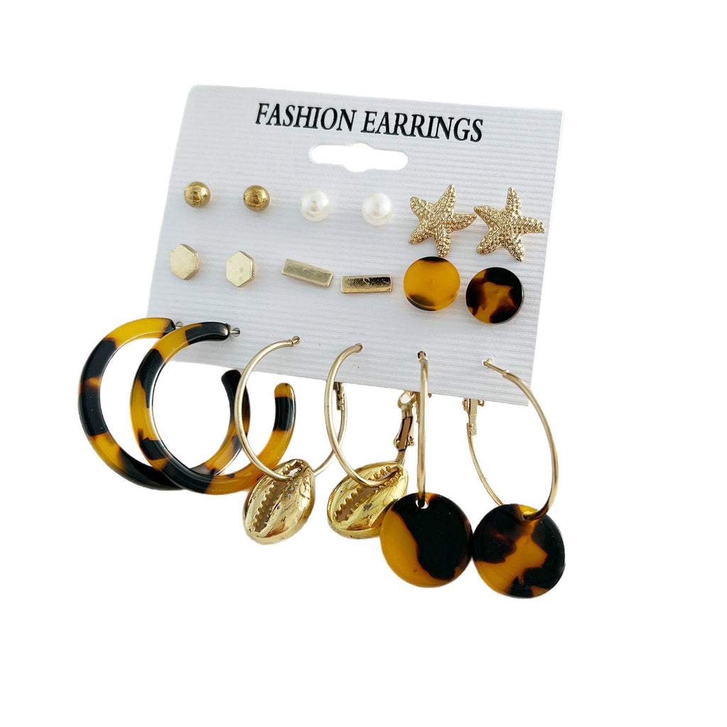 Damen Ohrstecker Set mit vielfältigen Designs und eleganten Akzenten Shop Nory