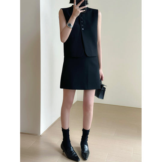 Damen Modisches Blazer-Kleid-Set Shop Nory
