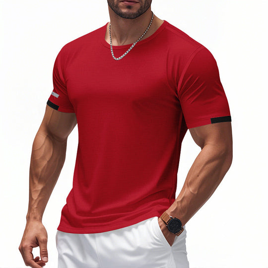 Herren Funktions-T-Shirt mit atmungsaktivem Design und reflektierenden Details ShopNory