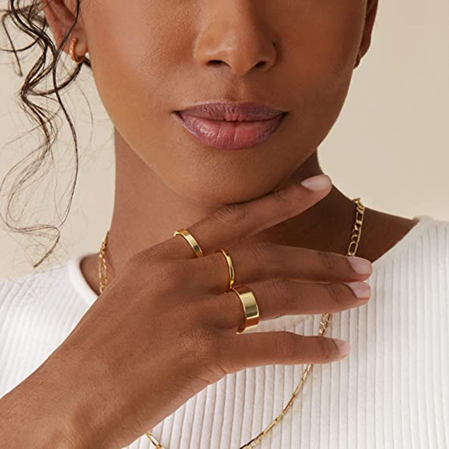 Damen Schmuckset mit eleganten Ringen Shop Nory