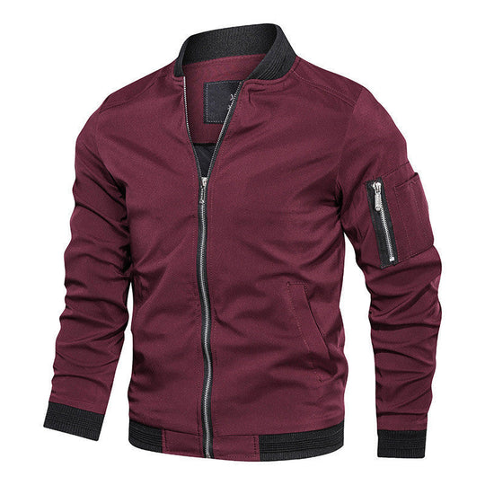 Leichte Bomberjacke mit Urbaner Kante