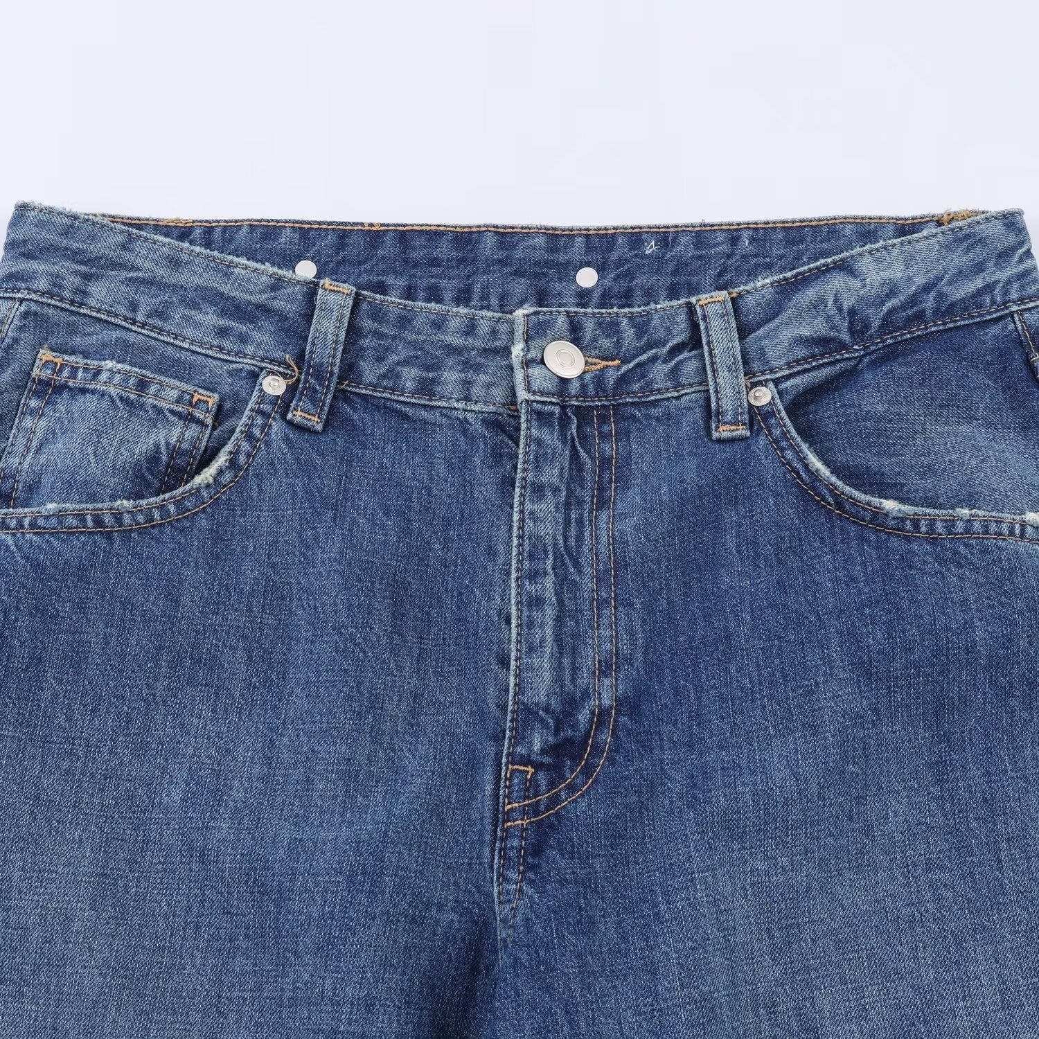 Damen Tapered Jeans mit elastischem Bündchen und bequemer Passform