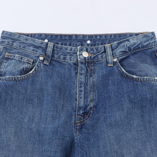 Damen Tapered Jeans mit elastischem Bündchen und bequemer Passform