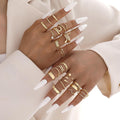 Damen Ring-Set mit einzigartigen Designs und eleganten Zierdetails Shop Nory