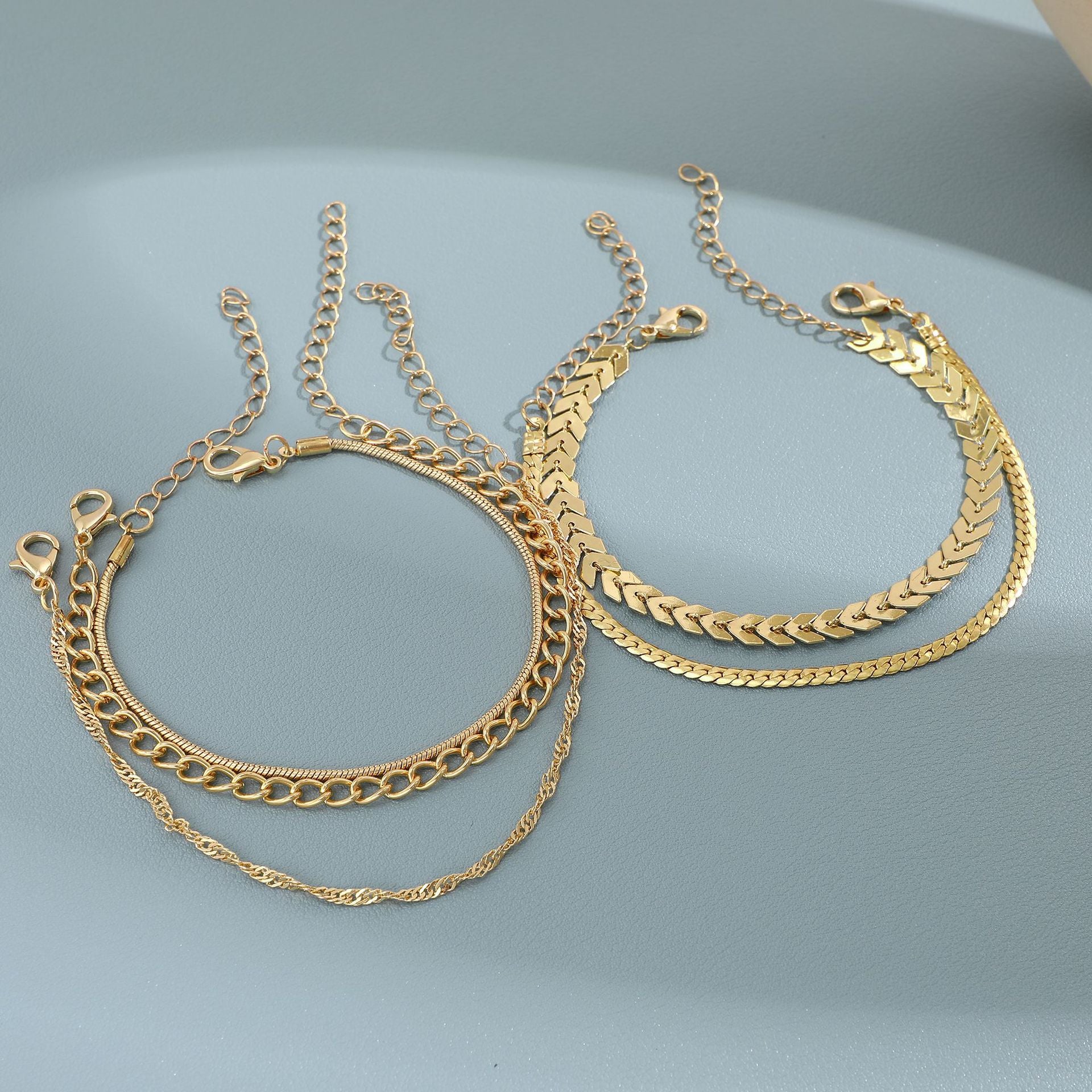 Damen Armband-Set mit eleganten und vielfältigen Kettendesigns Shop Nory