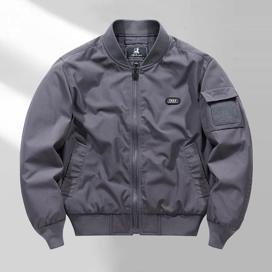 Herren Kurzblouson im Aviator‑Minimalstil mit Multifunktions‑Ärmeltasche Shop Nory