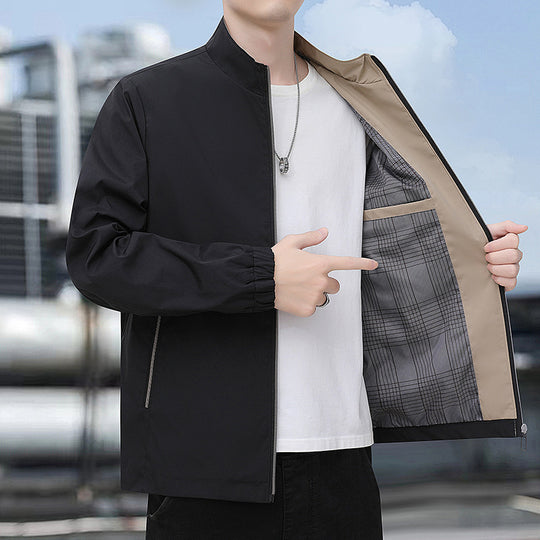 Herren Urbane Übergangsjacke mit praktischen Taschen Shop Nory