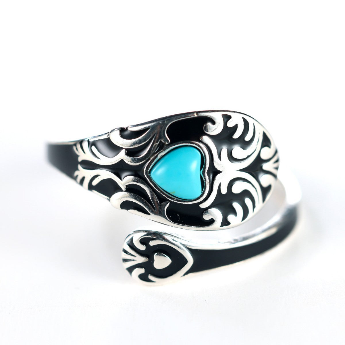 Damen Ring mit kunstvollem Design und schimmerndem Opal Shop Nory