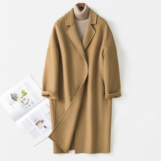 Damen Modischer Wickelmantel Shop Nory