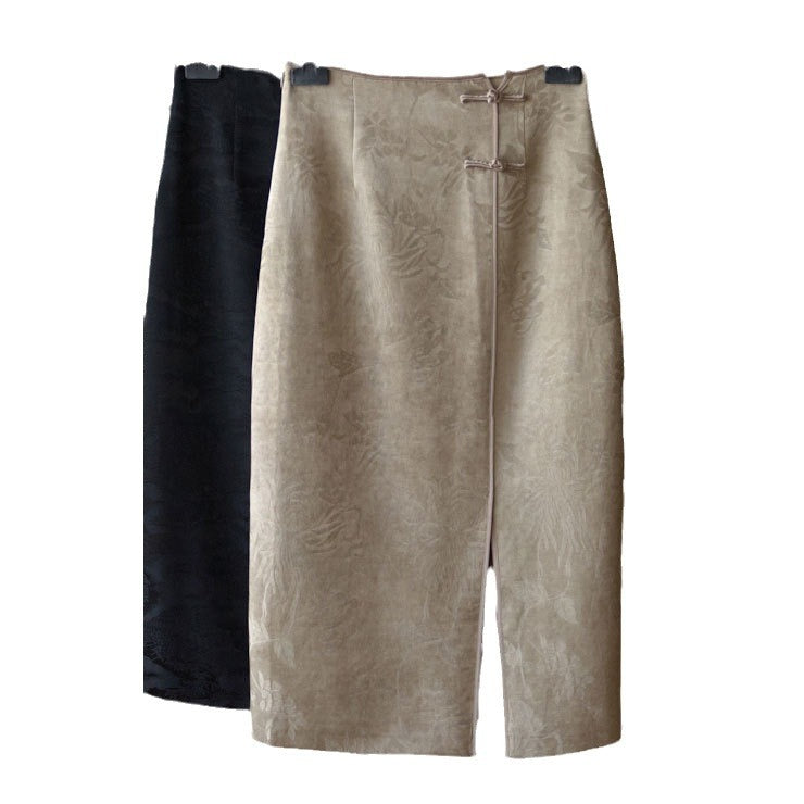 Damen Eleganter, geschmeidiger Bleistiftrock Shop Nory