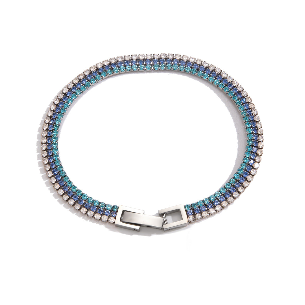 Damen Armband aus hypoallergenem Edelstahl mit funkelnden Zirkonia-Akzenten Shop Nory