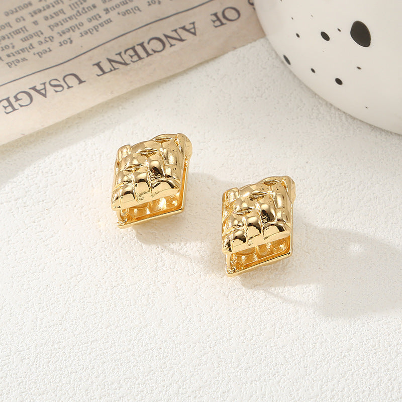 Damen Ohrclips mit elegantem Muster Shop Nory