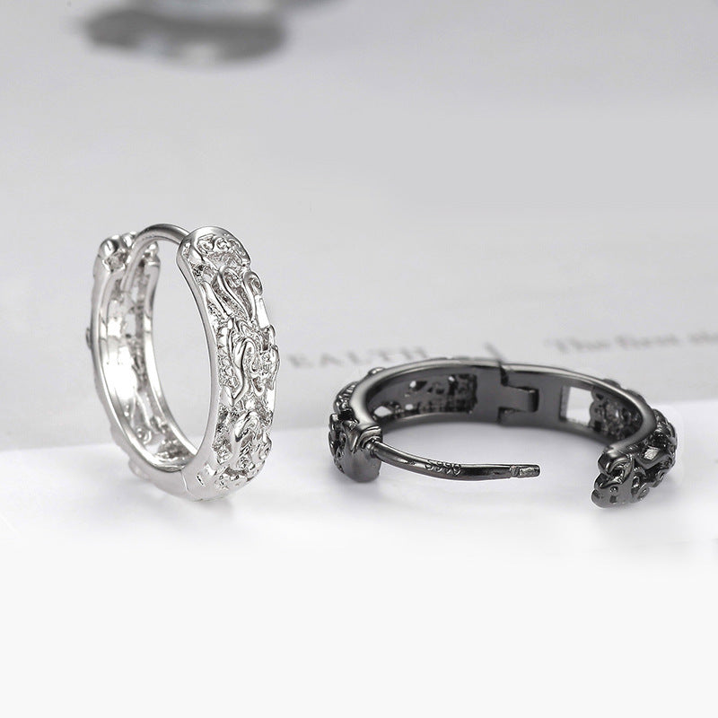Damenring mit romantischem floralem Relief-Design Shop Nory