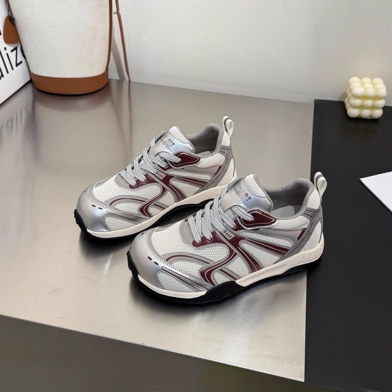 Damen Sportive Retro-Chunky-Sneaker mit atmungsaktivem Mesh und robuster Profilsohle Shop Nory