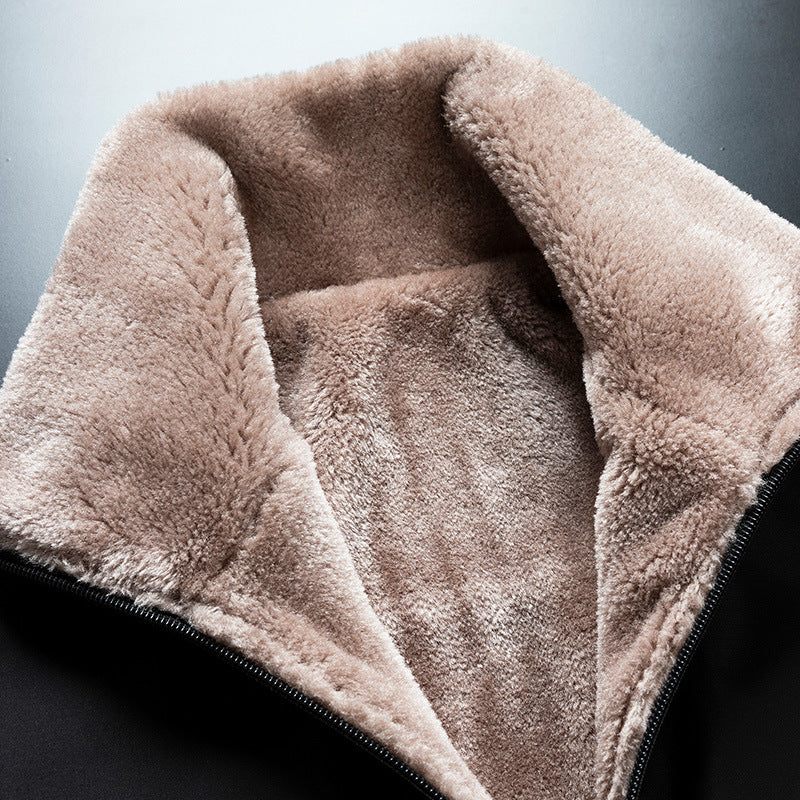 Herren Hochwertige Winterjacke mit Kunstfellfutter Shop Nory