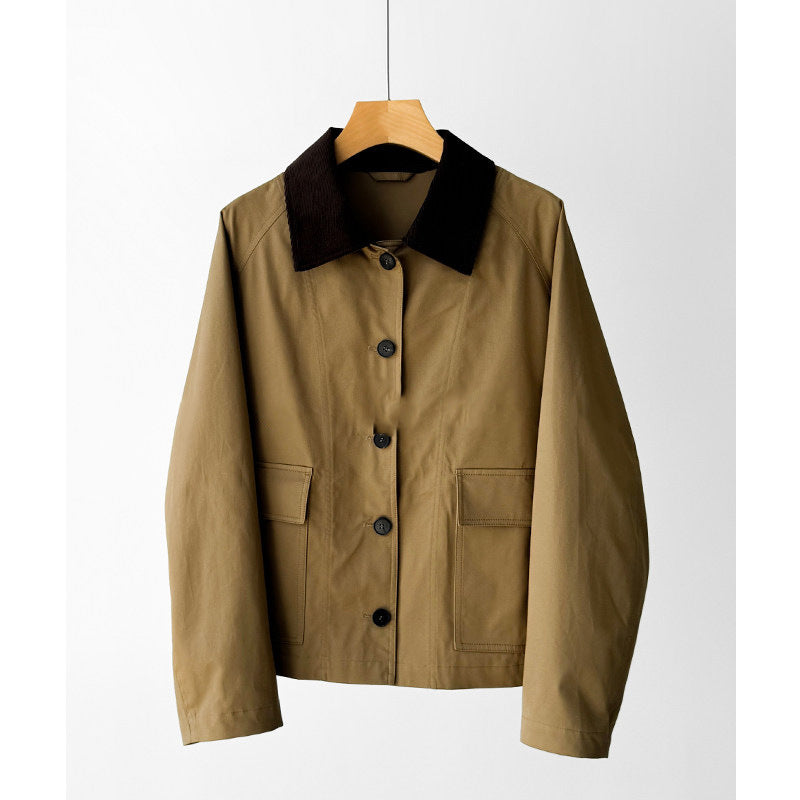 Damen Trendige Übergangsjacke mit hohem Kragen Shop Nory