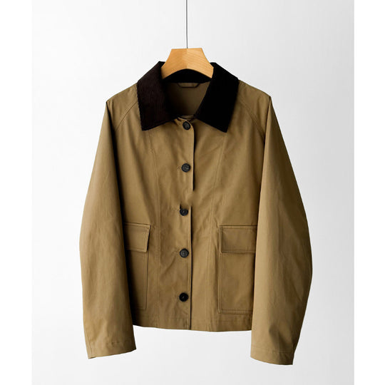 Damen Trendige Übergangsjacke mit hohem Kragen Shop Nory