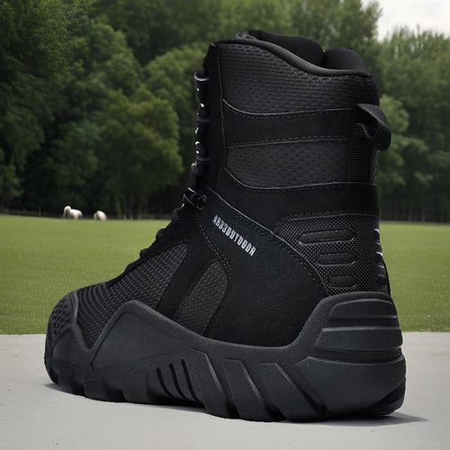 Herren Jagd- und Trekkingboots mit verstärktem Knöchelschutz