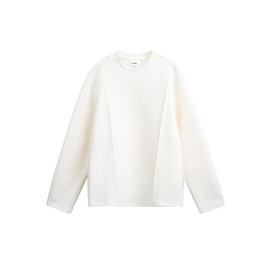 Unisex Oversize‑Sweatshirt mit Raglanärmeln und minimalistischen Teilungsnähten Shop Nory