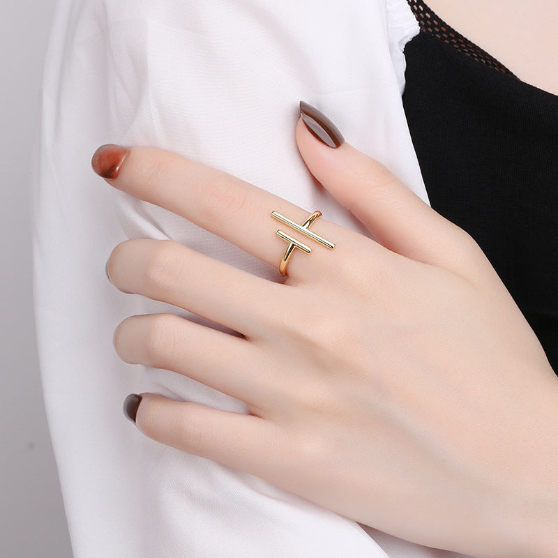 Damen Offener Ring im modernen minimalistischen Design Shop Nory