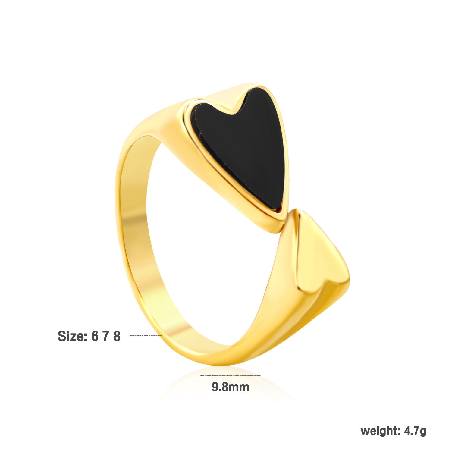 Damen Ring mit einzigartigem strukturiertem Design Shop Nory