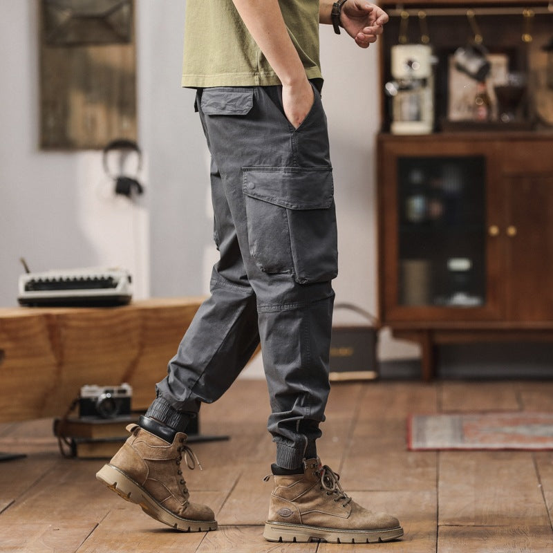 Herren Multifunktionale Cargohose mit elastischem Bund Shop Nory