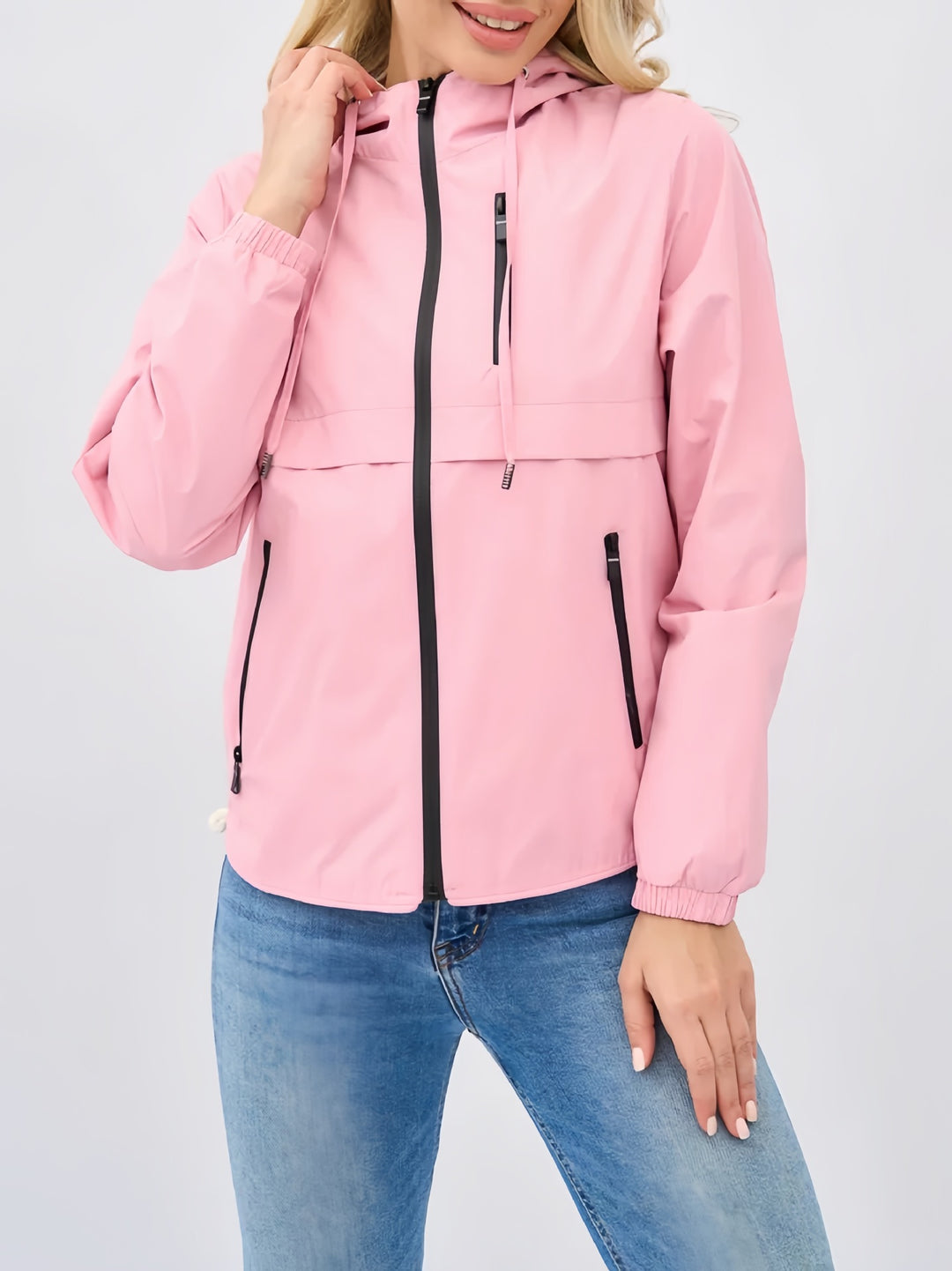 Damen Leichte und Atmungsaktive Übergangsjacke