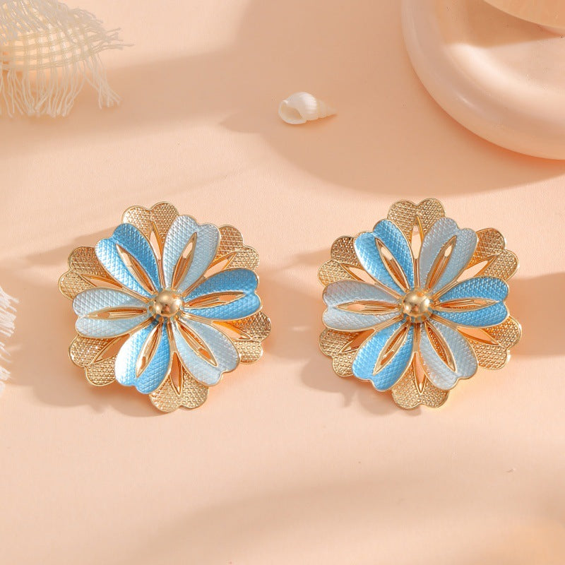 Damen Haarspangen mit kunstvollem Blumen-Design Shop Nory
