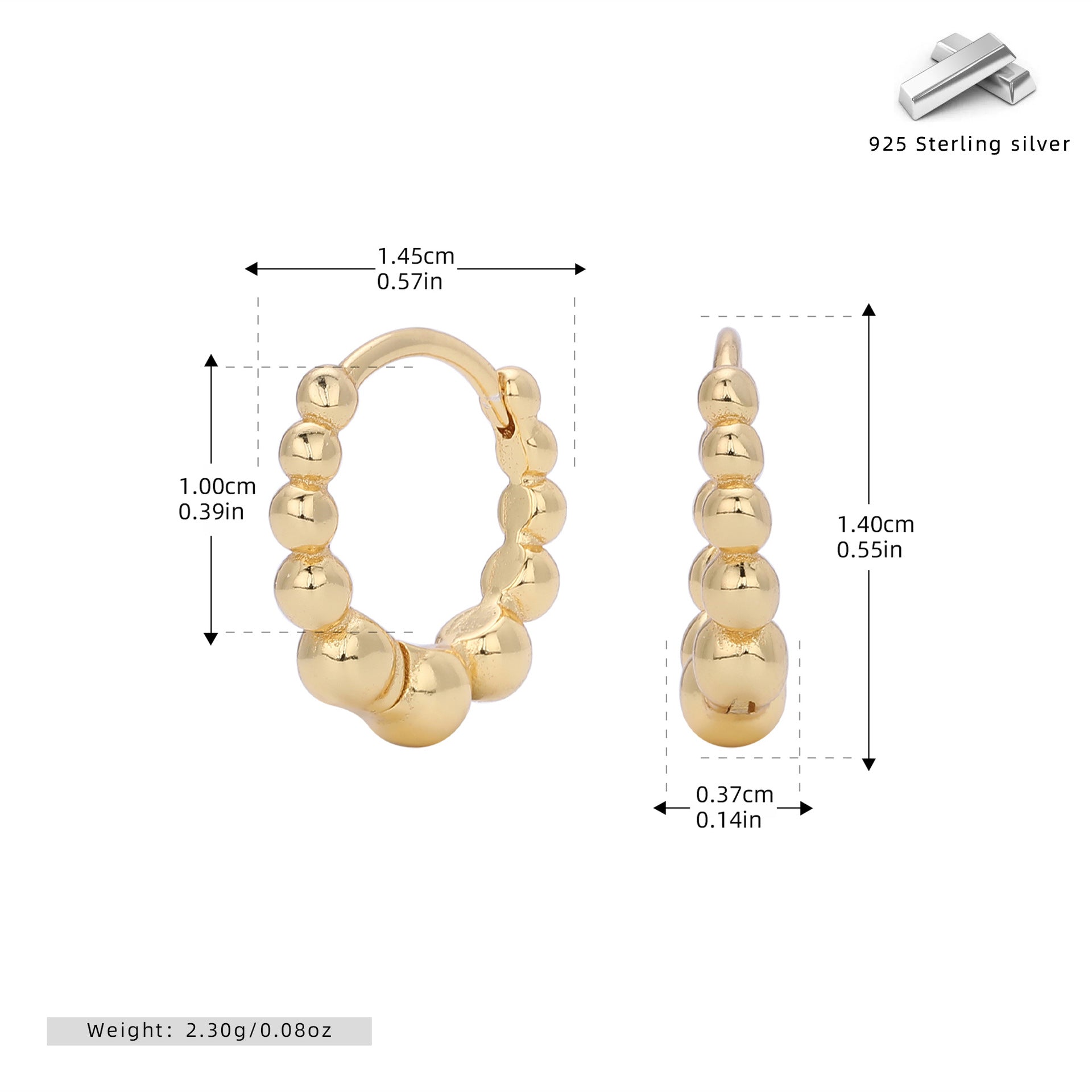 Damen Ohrhänger mit luxuriösen Perlenakzenten aus hochwertigem 925 Sterling Silber Shop Nory