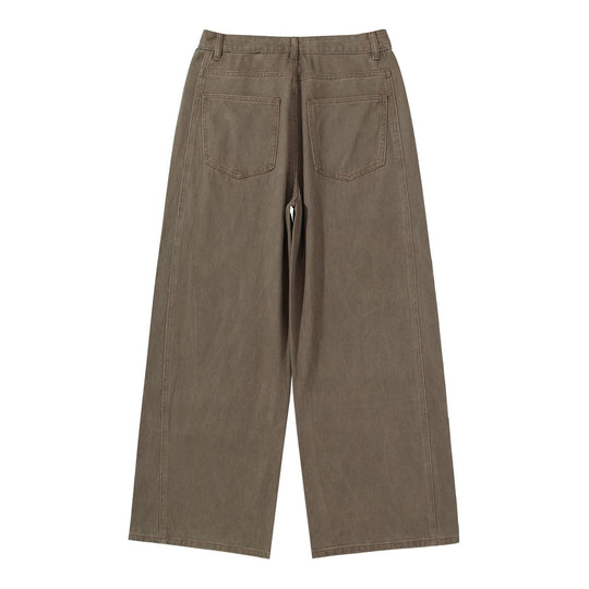 Damen Hochtaillierte Utility-Culotte-Hose mit weitem Bein und aufgesetzten Taschen Shop Nory