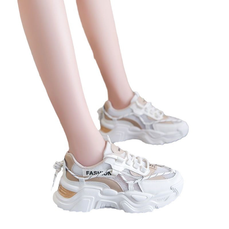 Damen Atmungsaktive und modische Chunky Sneakers